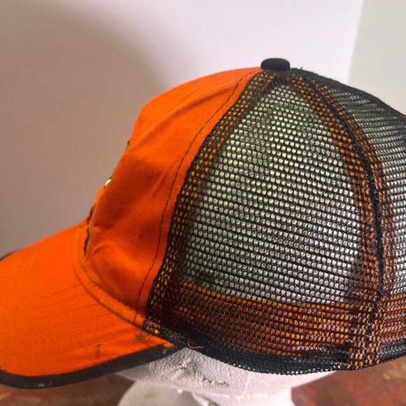 Kubota K Products Strap‎ Back Mesh Trucker Logo Black Orange Hat Cap - Picture 5 of 7